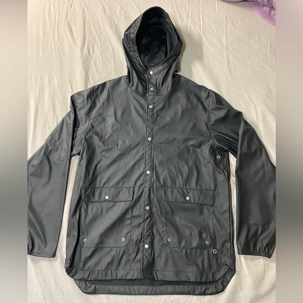 Herschel Black Rain Coat